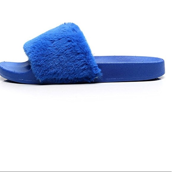 HAVINA Women's FauxFur Soft Slide Slipper FlipFlop - Picture 3 of 6